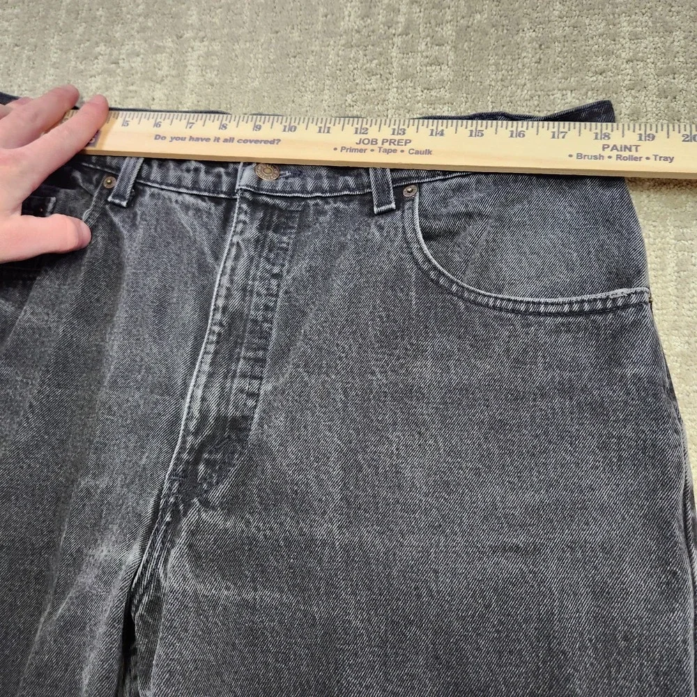 Vintage Levis 560 Jeans Men 36x30  *READ Black Denim Relaxed Taper Baggy Dad USA